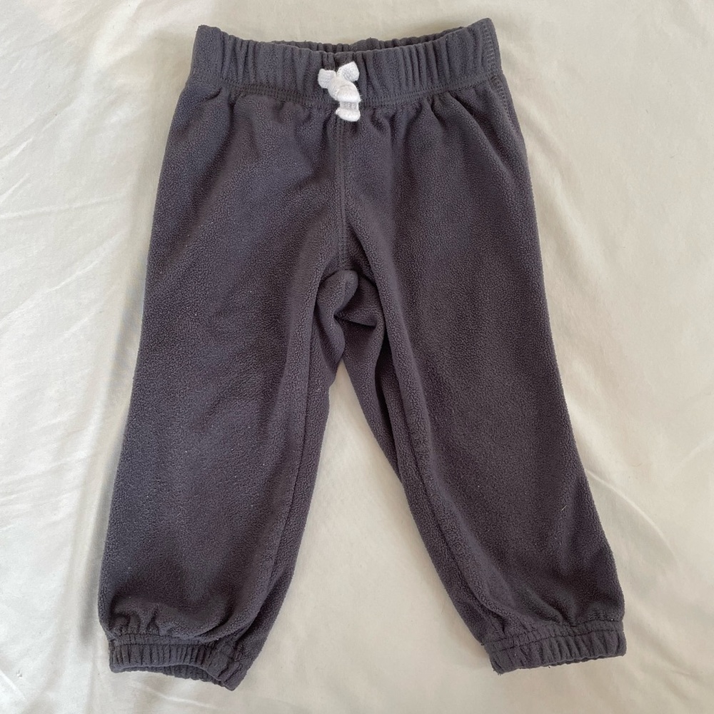 Grey Fleece Pants size 12 Month